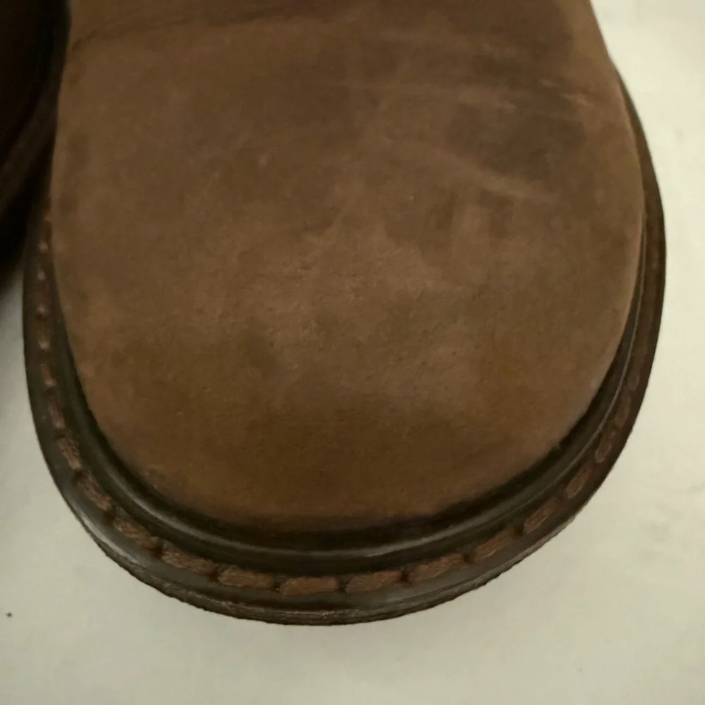 NWOB Ecco Turn Goretex‎ Chukka Ankle Boots Size 5 Brown Oil Nubuck